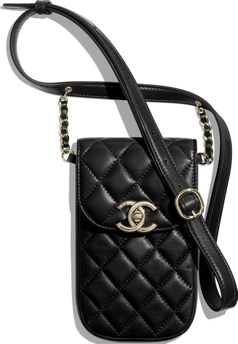 chanel phone bag|chanel phone bag with chain.